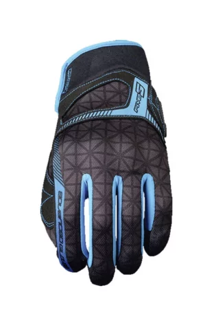 Guante Five RS3 Woman - Negro / Azul - cara