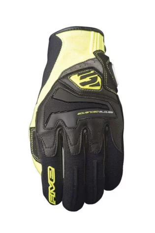 Guante Five RS4 - Negro / Amarillo - cara