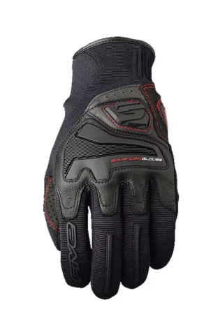 Guante Five RS4 - Negro / Rojo - cara